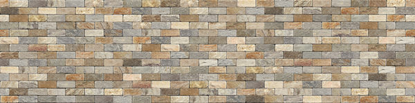 MM69 Natursteinwand farbig